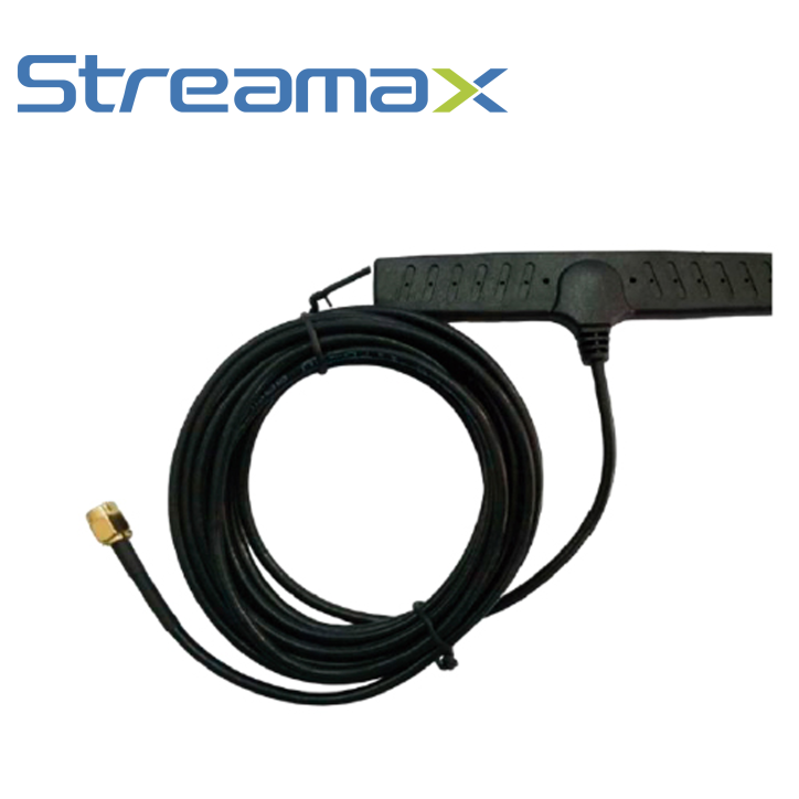 Antena para módulo GSM Estándares 2G/3G/4G Polarización Lineal Conector RF tipo SMA-J3 STREAMAX - MERIVA ANTENA 4G