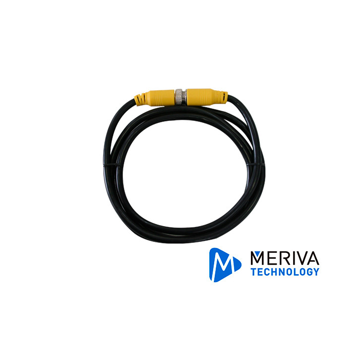 Cable DIN de aviación 4-pin Conector DIN de aviación 4 pines 1.5 metros Transmisión de video audio y STREAMAX - MERIVA MCBL10