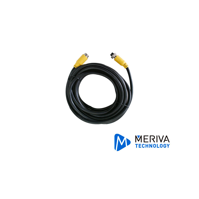 CABLE DIN DE AVIACION STREAMAX MCBL50 / 4 PINES / 5 METROS / COMPATIBLE CON CAMARAS AHD