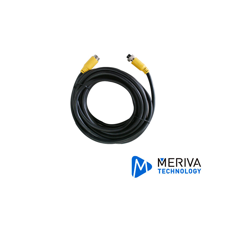 CABLE DIN DE AVIACION STREAMAX MCBL50 / 4 PINES / 5 METROS / COMPATIBLE CON CAMARAS AHD