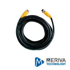 Cable pre-ponchado Conector DIN de aviación 6 pines 15 metros
