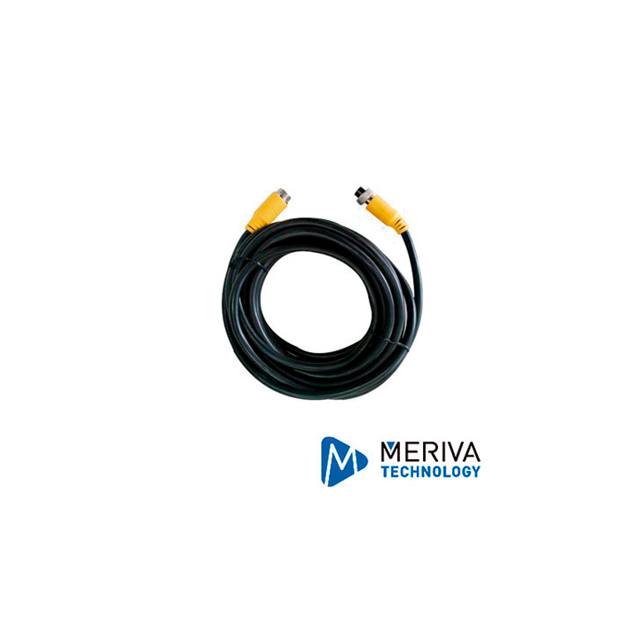 Cable pre-ponchado DIN de aviación de 6 pines 6 pines pre-ponchado 15 metros STREAMAX - MERIVA MCBIP150