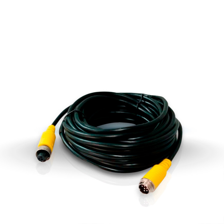 Cable DIN de aviación 6 pines 6 pines 7 metros transmisión de audio video y alimentación STREAMAX - MERIVA MCBEIP70