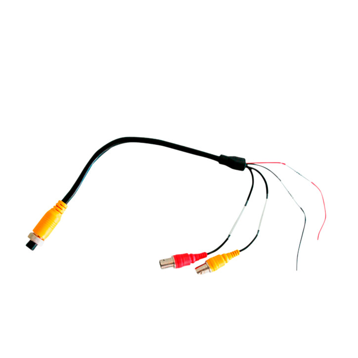 Cable convertidor BNC a DIN de aviación para cámaras BNC a DIN de aviación transmite audio video y STREAMAX - MERIVA MVA-BNCDIN