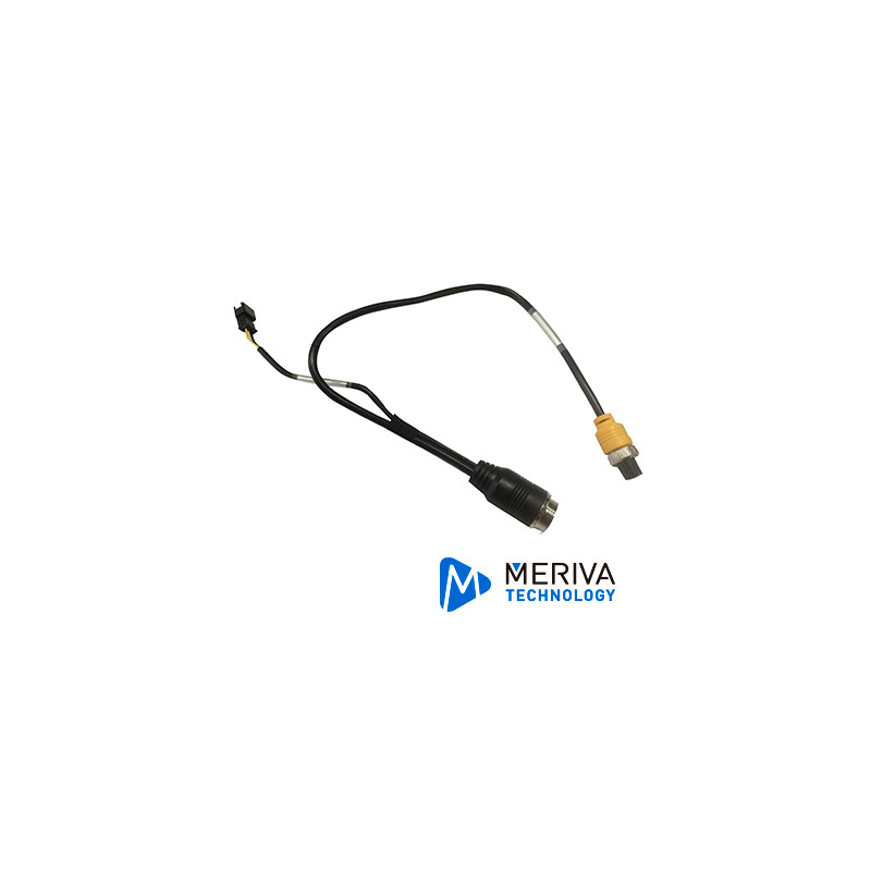 CABLE CONVERTIDOR DIN DE AVIACION STREAMAX M10P48000 / DE 10 PINES A 4 PINES / CONECTOR RS232 / SALIDA DE VIDEO / COMPATIBLE CON