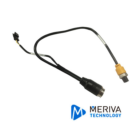 CABLE CONVERTIDOR DIN DE AVIACION STREAMAX M10P48000 / DE 10 PINES A 4 PINES / CONECTOR RS232 / SALIDA DE VIDEO / COMPATIBLE CON