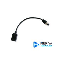 CABLE CONVERTIDOR STREAMAX MVA-AVRJ45 / CONECTOR DIN 6 PINES A RJ45 / PROGRAMACION VIA RED CONECTADO A LAN / COMPATIBLE CON MDVR