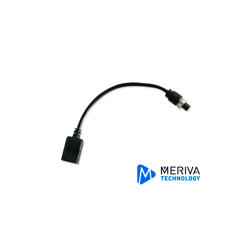CABLE CONVERTIDOR STREAMAX MVA-AVRJ45 / CONECTOR DIN 6 PINES A RJ45 / PROGRAMACION VIA RED CONECTADO A LAN / COMPATIBLE CON MDVR