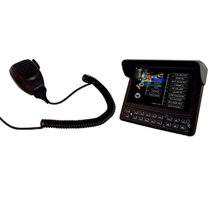 PANEL DE CONTROL STREAMAX MA04KIT / 7 PULGADAS / CONECTOR DIN 10 PINES / TOUCH / VISUALIZACION DE CAMARAS EN TIEMPO REAL / BOTON