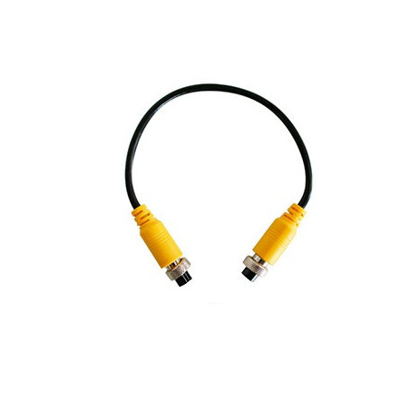 Cable DIN de aviación 4 pines M4HH 1.5 con conectores hembra