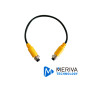 CABLE DIN DE AVIACION STREAMAX M4HH 1.5 / 4 PINES / 1.5 METROS / CONECTOR HEMBRA-HEMBRA / COMPATIBLE CON MONITORES CONECTOR MACH