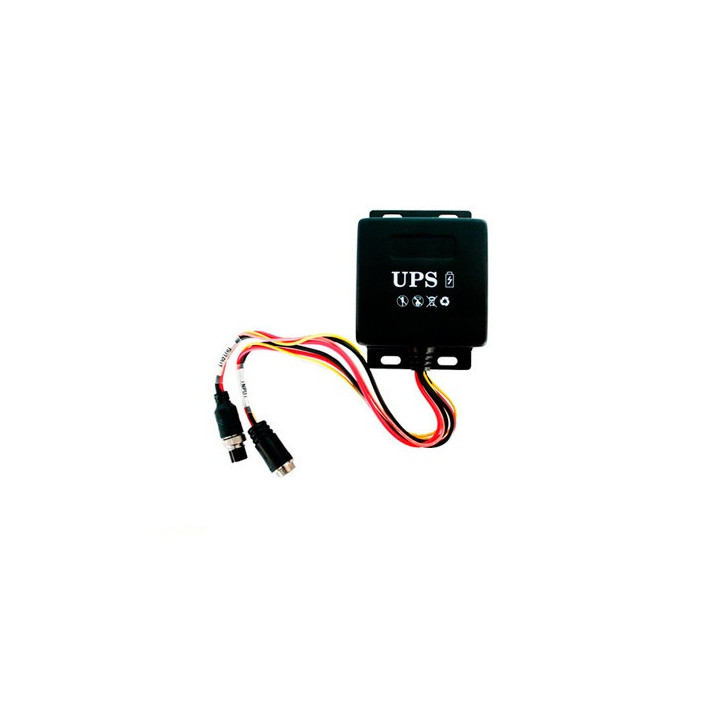 UPS de respaldo para MDVR Respaldo hasta 30 minutos Corrige sobre voltajes Fusible incorporado STREAMAX - MERIVA MVA-MUPS UPS de respaldo para MDVR Respaldo hasta 30 minutos Corrige sobre voltajes Fusible incorporado STREAMAX - MERIVA MVA-MUPS