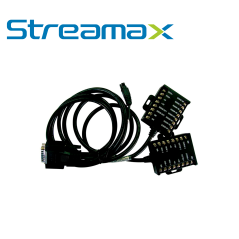 CABLE DE ALARMA MERIVA TECHNOLOGY MSERIALX5 8 ENTRADAS + 2 SALIDAS DE ALARMA / RS232 / 12V / 5V / GND *COMPATIBLE CON EL GRABADO