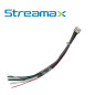 CABLE SERIAL PARA COMUNICACION STREAMAX MS-X3NPRO / CONECTOR 501646-200 / TERMINALES DE ALIMENTACION / TERMINAL 485A / TERMINAL 