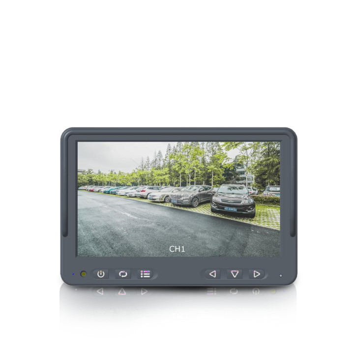 Monitor móvil para videovigilancia 7 pulgadas 1024x600 soporta 2 CH HD STREAMAX - MERIVA MDP7S
