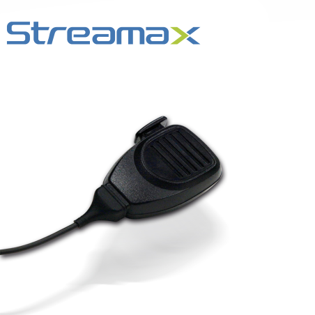 MICROFONO DE MANO STREAMAX MICROFONO A8PRO / CONECTOR YL16-4 / 2.5 METROS / PTT (PUSH TO TALK) / COMPATIBLE CON MDVRS SERIE A8PR