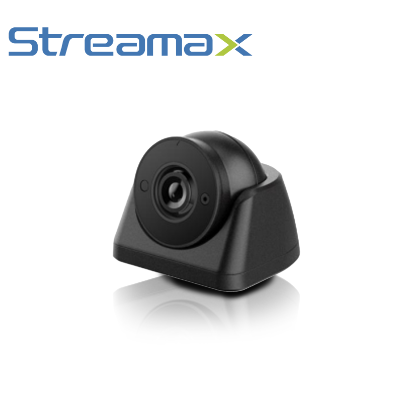 CAMARA MINI DOMO AHD STREAMAX MCA39B-ALPR / 2MP / 2.8MM / 15M IR / IP54 / CONECTOR DIN 4 PINES / 12 VCD / INTERIOR / MICROFONO I