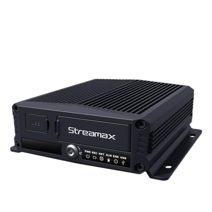 DVR móvil híbrido 4 canales AHD y 2 canales IPC Codificación 6 canales Full HD 1080P@30fps Soporta STREAMAX - MERIVA M1N2.0-GW4