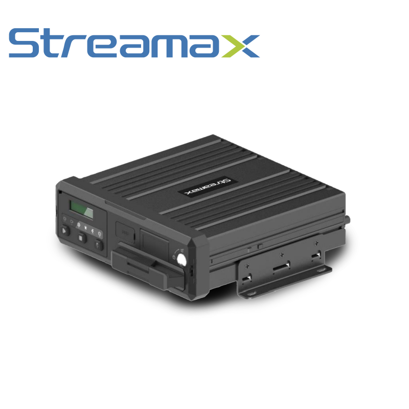 DVR MOVIL 8CH STREAMAX MV3N-ALPR / 4CH AHD + 4CH IP (RJ45) / 2MP / 2 SALIDAS DE AUDIO / 8 ENTRADAS + 1 SALIDA DE AUDIO / 8 ENTRA