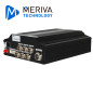 MERIVA TECHNOLOGY - STREAMAX MX1N-GW4 DVR MÓVIL HÍBRIDO 4CH AHD 1CH IP GPS 3G 4G WIFI 1080P DISCO DURO 2.5 DIN AVIACIÓN G-SEN