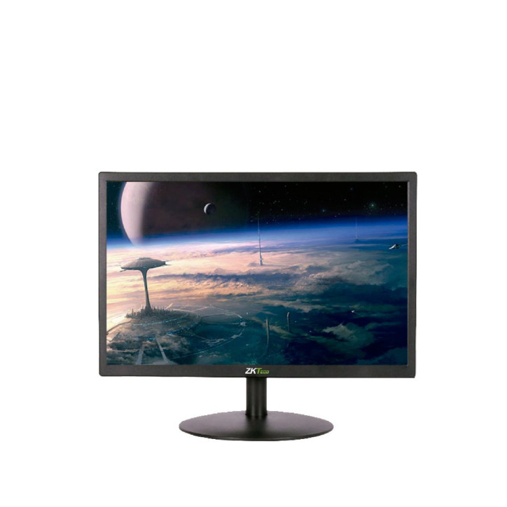 Monitor LCD para videovigilancia 19 pulgadas 19 pulgadas Resolución 1440 x 900 Retroiluminación LED ZKTECO ZD19-2K