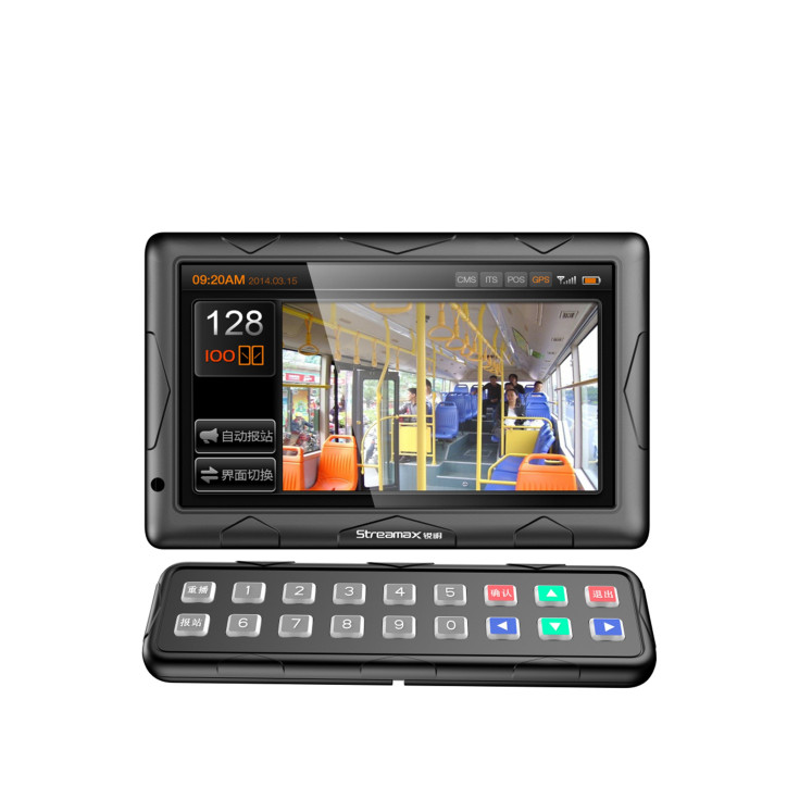 PANTALLA INTERACTIVA DE 10.1 PULGADAS PARA MDVRS MERIVA STREAMAX CP5 / RESOLUCION 1024X600 / ENTRADA 1 VGA + 1 AHD + 1 CVBS / 12