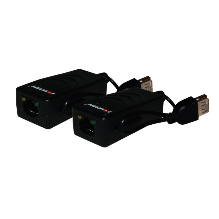 Extensor USB extiende hasta 200 m USB 1.1 y hasta 100 m conexión por UTP Cat 5E/6 plug & play FOLKSAFE FS-6201U Extensor USB extiende hasta 200 m USB 1.1 y hasta 100 m conexión por UTP Cat 5E/6 plug & play FOLKSAFE FS-6201U