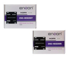 Kit extensor HDMI por IP ENSON ENS-HE8200 con transmisor y receptor