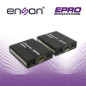 EXTENSOR HDMI ENSON ENS-HDMIE130 HASTA 120MTS DE TRANSMISION FULL HD 1080P@60HZ POR CABLE UTP CAT5E/CAT6 TRANSMITE SEÑAL IR PARA