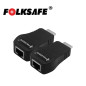 EXTENSOR HDMI FS-HDP2000 FOLKSAFE TRANSMISOR Y RECEPTOR PASIVO HASTA 30M CON UTP CAT5E / EXTENCION DE SEÑAL HDMI HASTA 1080P FAC