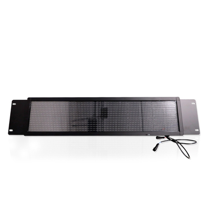 Anunciador display lateral LED para autobús Instalación lateral Visibilidad 2-80M Alimentación 18-32 STREAMAX - MERIVA ASIDE LED