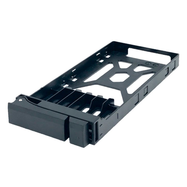 QNAP TRAY-25-NK-BLK01 SSD TRAY FOR 2.5" DRIVES WITHOUT KEY LOCK, BLACK, PLASTIC , TOOLESS