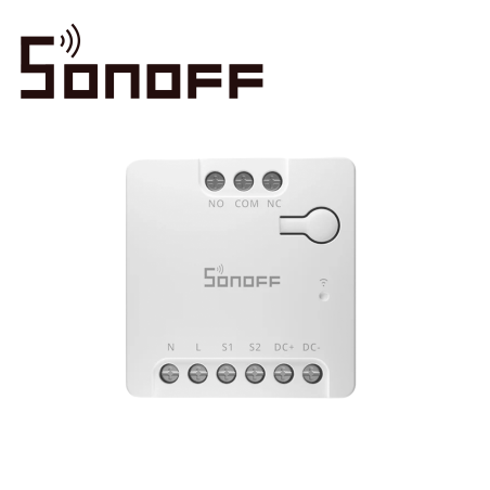 INTERRUPTOR INTELIGENTE MATTER SALIDA PULSO SECO SONOFF MINI-D / COMPATIBLE SOLUCIONES DE CC DE BAJA POTENCIA MAXIMO 8W / CORTIN