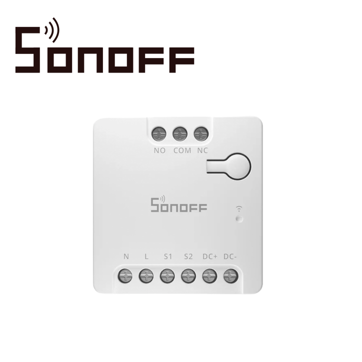 Control de acceso Salida de pulso seco Carga CC hasta 8W Diseño compacto SONOFF MINI-D