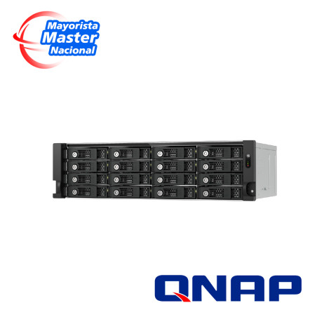 CAJA DE EXPANSION DE ALMACENAMIENTO QNAP TL-R1600PES-RP-US / 16 BAHIAS SATA JBOD PARA UNIDADES DE 2.5" Y 3.5" SATA 6GBPS / MONTA