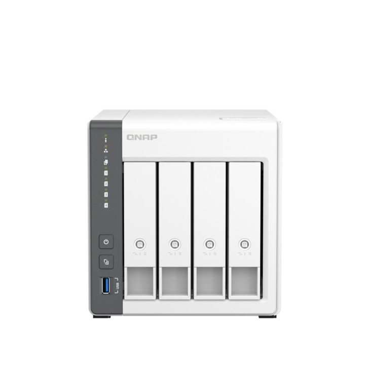 NAS 4 bahías Puerto 2.5GbE 4GB de RAM QNAP TS-433-4G-US NAS 4 bahías Puerto 2.5GbE 4GB de RAM QNAP TS-433-4G-US
