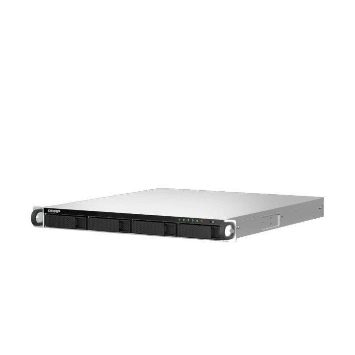 NAS en rack 1U Rack 1U 4 bahías SATA 2 puertos 2.5GbE QNAP TS-464U-8G-US