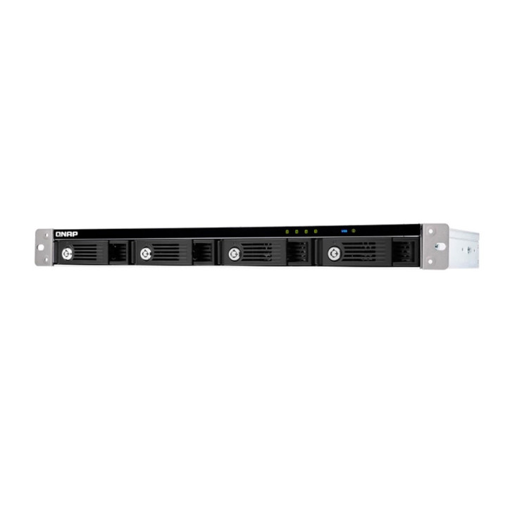 Caja de expansión de almacenamiento DAS 4 bahías SATA 3.5/2.5 USB 3.0 Tipo-C QNAP TR-004U-US