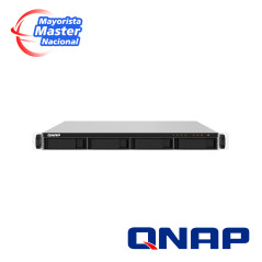 NAS QNAP TS-432PXU-RP-2G-US / PROCESADOR ANNARPUNA LABS APLINE / MEMORIA RAM 2GB / 4 BAHIAS FRONTALES SATA 3.5 PULGADAS Y 2.5 PU