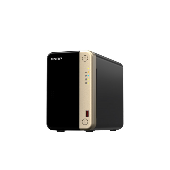NAS torre 2 bahías 2 bahías 8GB RAM Procesador Intel Celeron N5105 QNAP TS-264-8G-US