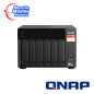NAS QNAP TS-673A-8G-US / PROCESADOR AMD RYZEN V1500B / MEMORIA RAM 8GB / 6 BAHIAS FRONTALES SATA 3.5 PULGADAS Y 2.5 PULGADAS / 2