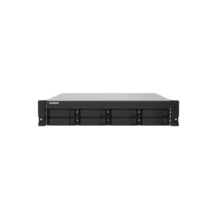 Servidor NAS QNAP 8 bahías frontales CPU AnnapurnaLabs Alpine AL-324 2 puertos 2 5GbE QNAP TS-832PXU-RP-4G-US