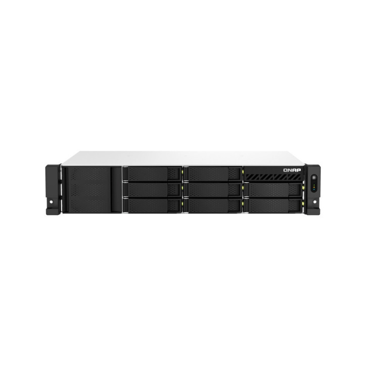 Servidor NAS de montaje en rack 2U montaje en rack de 2U 8 bahías frontales SATA 3.5 y 2.5 procesador QNAP TS-873AeU-RP-4G-US