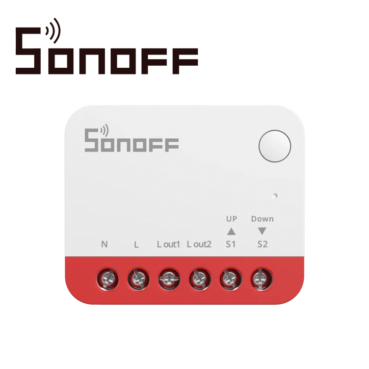Mini interruptor On/Off Zigbee para persianas y cortinas eléctricas On/Off Zigbee Carga de 1 A máximo SONOFF MINI-ZBRBS