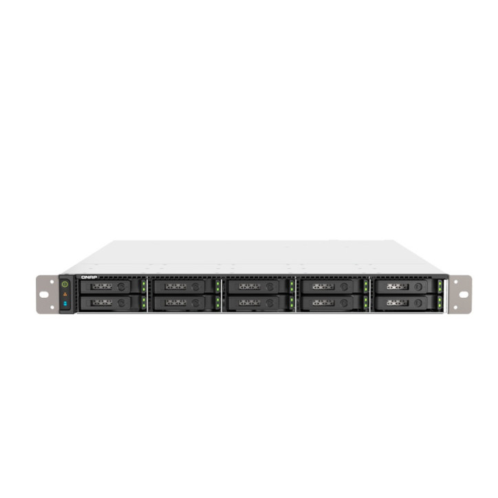 NAS All-Flash 1U 10 bahías All-Flash 1U 10 bahías QNAP TS-h1090FU-7232P-64G-US