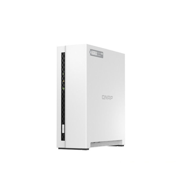 Servidor QNAP SMB 1 bahía 2GB RAM soldada Puerto Gigabit QNAP TS-133-US Servidor QNAP SMB 1 bahía 2GB RAM soldada Puerto Gigabit QNAP TS-133-US