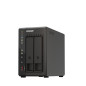 NAS QNAP TS-253E-8G-US / NAS DE ESCRITORIO ALTO RENDIMIENTO / INTEL CELERON 4 NUCLEOS J6412 / 8GB RAM / 2 BAHIAS / 2X 2.5GBE / H
