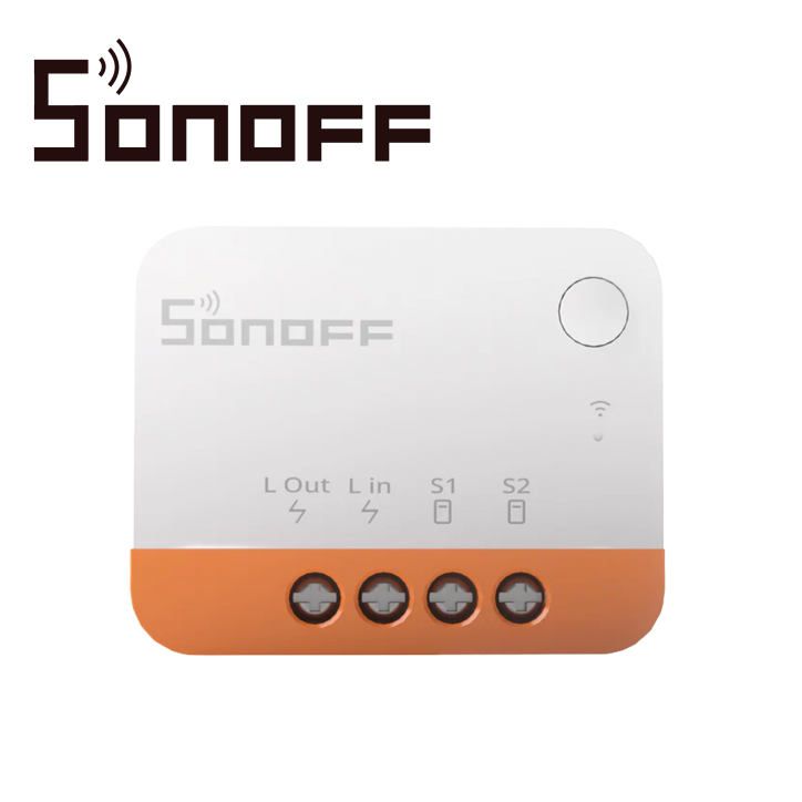 Mini interruptor inwall módulo de control de iluminación un canal bidireccional no requiere cable neutro SONOFF ZBMINIL2