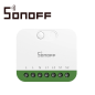 MINI INTERRUPTOR INALAMBRICO SONOFF MINI-2GS / MATTER / WIFI 2.4GHZ/ 2 CANALES INDEPENDIENTES / CARGA TOTAL DE 16 AMPERE / COMPA