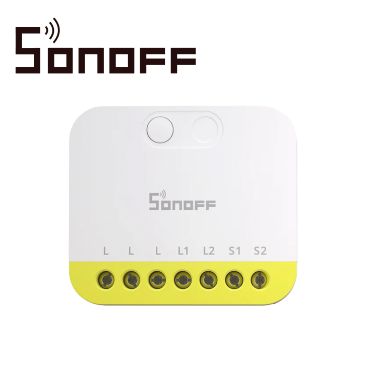 Mini interruptor inalámbrico módulo de automatización para interruptores Zigbee 3.0 2 canales independientes SONOFF MINI-ZB2GS-L